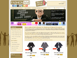 Fashion-Kid Shop Homepage