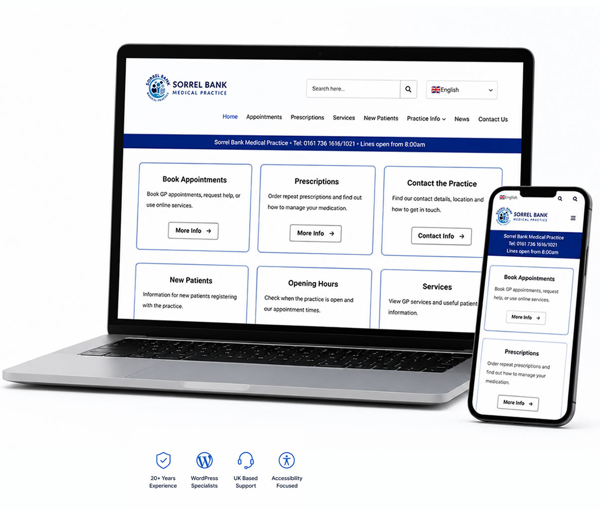 Rija Healthcare Websites