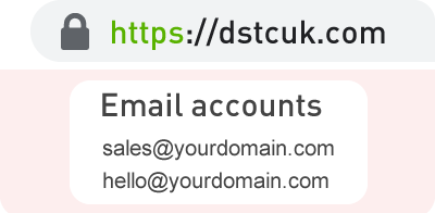 email accounts